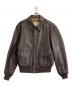 SADDLERY（サドリー）の古着「レザージャケット」｜ブラウン