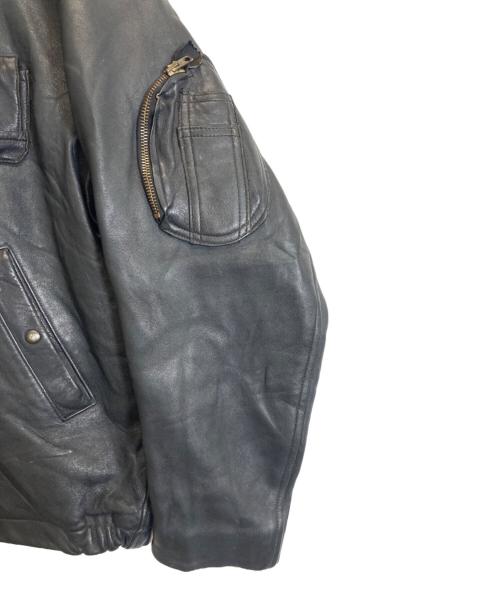 FRENCH AIR FORCE（フレンチエアフォース）FRENCH AIR FORCE (フレンチエアフォース) フライトジャケット ブラック サイズ:-の古着・服飾アイテム