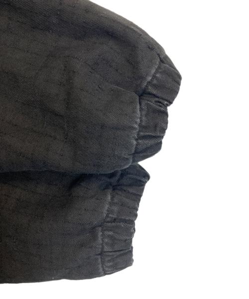 stussy（ステューシー）stussy (ステューシー) WORK JACKET CANVAS NEEDLE PUNCH ブラック サイズ:Mの古着・服飾アイテム