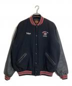 GAME SPORTSWEARゲームスポーツウェア）の古着「スタジャン」｜ブラック