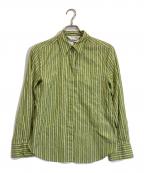 MaxMaraマックスマーラ）の古着「シルクシャツ」｜黄緑