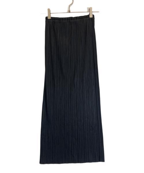 PLEATS PLEASE（プリーツプリーズ）PLEATS PLEASE (プリーツプリーズ) プリーツスカート ブラック サイズ:2の古着・服飾アイテム