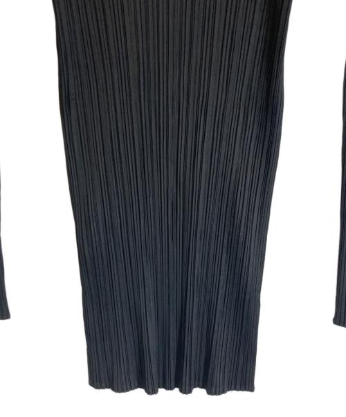 PLEATS PLEASE（プリーツプリーズ）PLEATS PLEASE (プリーツプリーズ) プリーツカットソー ブラック サイズ:3の古着・服飾アイテム