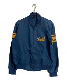 Champion（チャンピオン）の古着「スイングトップ」｜ネイビー