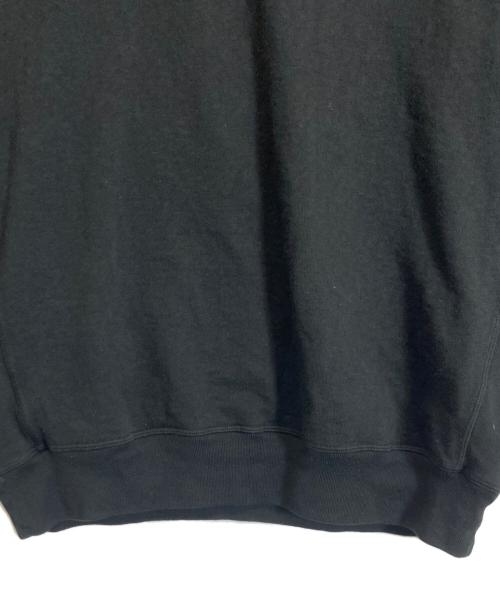 STONE ISLAND（ストーンアイランド）STONE ISLAND (ストーンアイランド) 腕章クルーネックスウェット ブラック サイズ:XLの古着・服飾アイテム