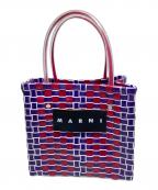 MARNIマルニ）の古着「カゴバッグ」｜パープル