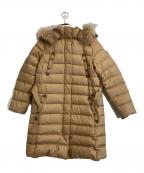 AIGLEエーグル）の古着「ダウンコート」｜ベージュ