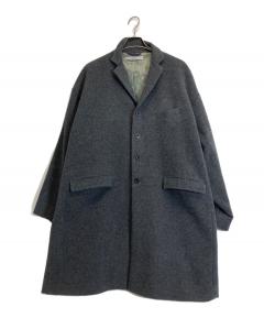 PAPASパパス ウールコート 新品 中古・古着通販】PAPAS (パパス) ウールダッフルコート グレー サイズ