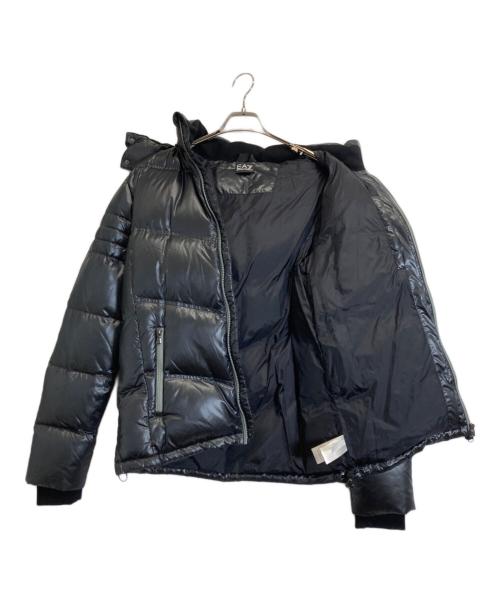 EMPORIO ARMANI（エンポリオ アルマーニ）EMPORIO ARMANI (エンポリオ アルマーニ) ダウンジャケット ブラック サイズ:Sの古着・服飾アイテム