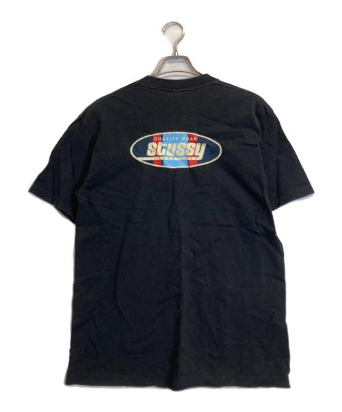 stussy（ステューシー）stussy (ステューシー) プリントTシャツ ブラック サイズ:Lの古着・服飾アイテム
