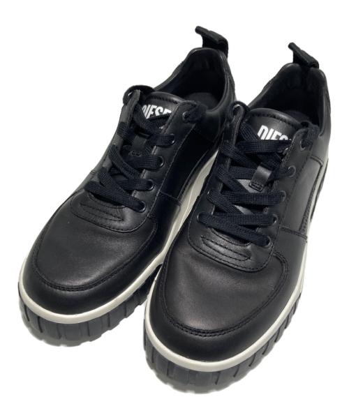 DIESEL（ディーゼル）DIESEL (ディーゼル) S-RUA LOW ブラック サイズ:26.5の古着・服飾アイテム
