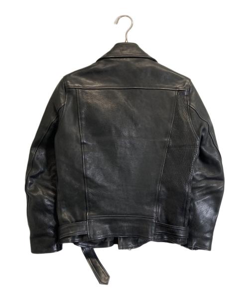 THE VIRIDI-ANNE（ヴィリジアン）THE VIRIDI-ANNE (ヴィリジアン) ダブルレーンレザーライダースジャケット ブラック サイズ:1の古着・服飾アイテム