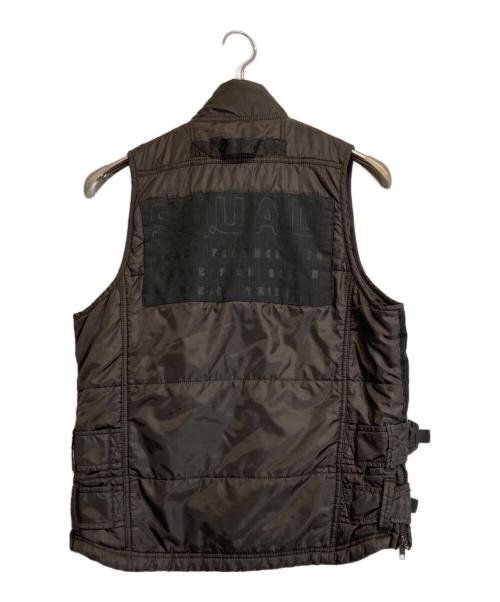 DIESEL（ディーゼル）DIESEL (ディーゼル) 切替ベスト カーキ サイズ:Sの古着・服飾アイテム