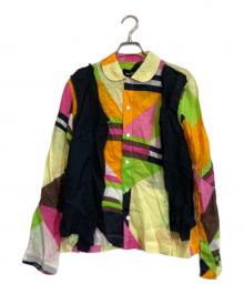 tricot COMME des GARCONS（トリココムデギャルソン）の古着「総柄シャツ」｜マルチカラー