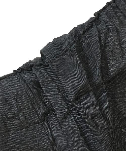 ROBE DE CHAMBRE COMME DES GARCONS（ローブドシャンブル コムデギャルソン）ROBE DE CHAMBRE COMME DES GARCONS (ローブドシャンブル コムデギャルソン) 80's レーヨンパンツ ブラック サイズ:表記なしの古着・服飾アイテム