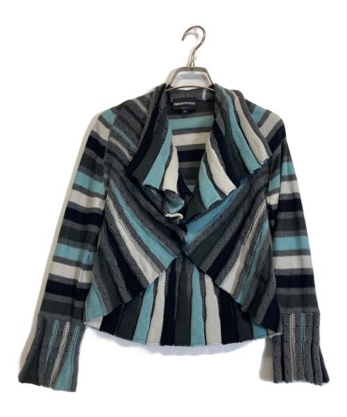 EMPORIO ARMANI（エンポリオ アルマーニ）EMPORIO ARMANI (エンポリオ アルマーニ) カーディガン グレー サイズ:XLの古着・服飾アイテム