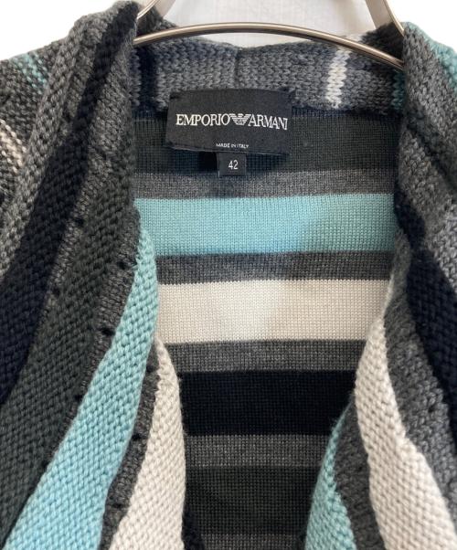 EMPORIO ARMANI（エンポリオ アルマーニ）EMPORIO ARMANI (エンポリオ アルマーニ) カーディガン グレー サイズ:XLの古着・服飾アイテム