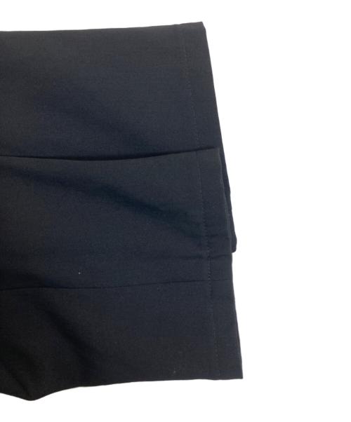 Y's（ワイズ）Y's (ワイズ) ノーカラーウールギャバジンジャケット ブラック サイズ:Sの古着・服飾アイテム