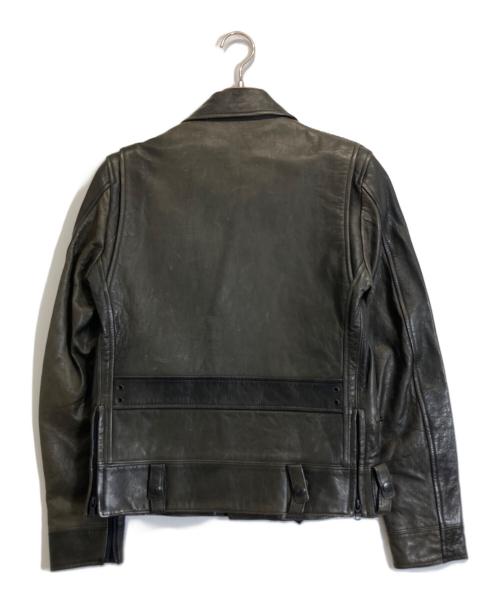 N.HOOLYWOOD（エヌ ハリウッド）N.HOOLYWOOD (エヌ ハリウッド) レザージャケット ブラウン サイズ:36の古着・服飾アイテム