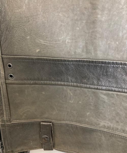 N.HOOLYWOOD（エヌ ハリウッド）N.HOOLYWOOD (エヌ ハリウッド) レザージャケット ブラウン サイズ:36の古着・服飾アイテム