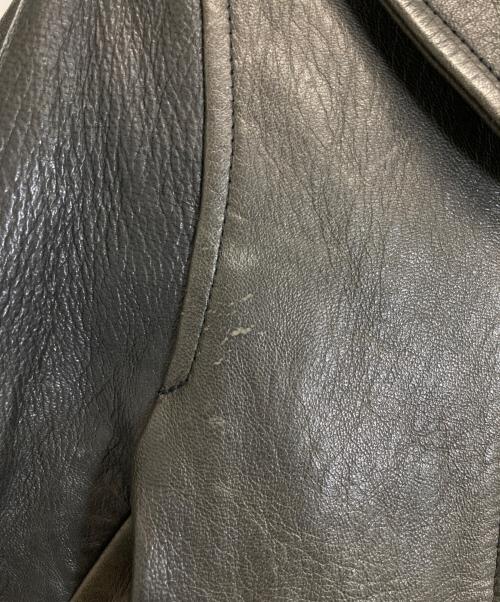 N.HOOLYWOOD（エヌ ハリウッド）N.HOOLYWOOD (エヌ ハリウッド) レザージャケット ブラウン サイズ:36の古着・服飾アイテム