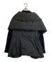 YOSHIE INABA (ヨシエ イナバ) ニット付きダウンジャケット ブラック サイズ:L：7000円