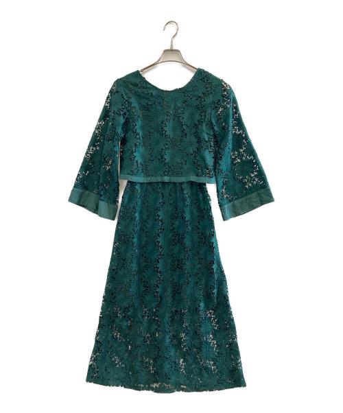 MYLAN（マイラン）MYLAN (マイラン) レースワンピース　MY16AW-OP026 グリーン サイズ:FREEの古着・服飾アイテム