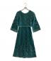 MYLAN (マイラン) レースワンピース　MY16AW-OP026 グリーン サイズ:FREE：10000円