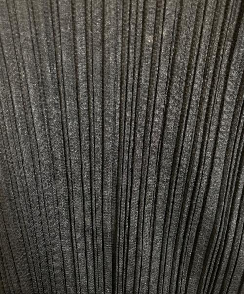 PLEATS PLEASE（プリーツプリーズ）PLEATS PLEASE (プリーツプリーズ) プリーツカットソー ブラック サイズ:4の古着・服飾アイテム