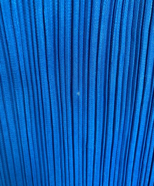 PLEATS PLEASE（プリーツプリーズ）PLEATS PLEASE (プリーツプリーズ) プリーツシャツ ブルー サイズ:4の古着・服飾アイテム