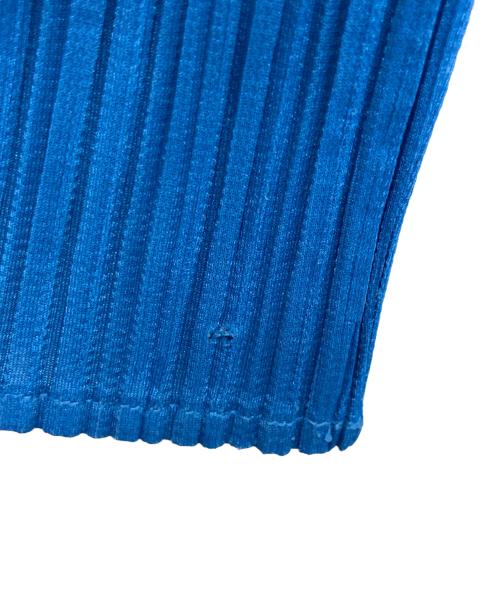 PLEATS PLEASE（プリーツプリーズ）PLEATS PLEASE (プリーツプリーズ) プリーツシャツ ブルー サイズ:4の古着・服飾アイテム