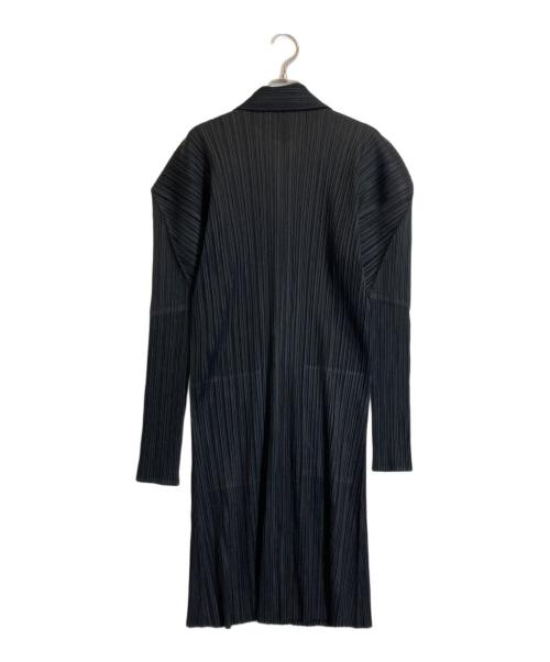 PLEATS PLEASE（プリーツプリーズ）PLEATS PLEASE (プリーツプリーズ) シャツワンピース ブラック サイズ:3の古着・服飾アイテム