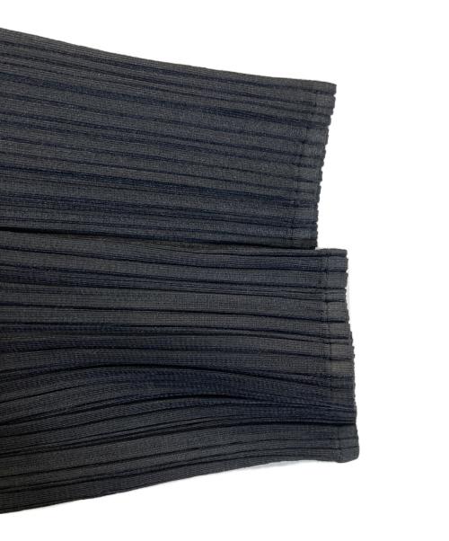 PLEATS PLEASE（プリーツプリーズ）PLEATS PLEASE (プリーツプリーズ) シャツワンピース ブラック サイズ:3の古着・服飾アイテム