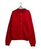 EMPORIO ARMANIエンポリオ アルマーニ）の古着「ニットジャケット」｜レッド