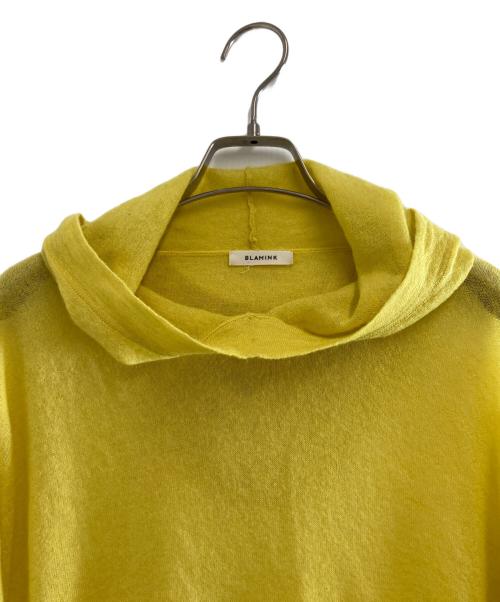 BLAMINK（ブラミンク）BLAMINK (ブラミンク) ニット イエロー サイズ:Mの古着・服飾アイテム