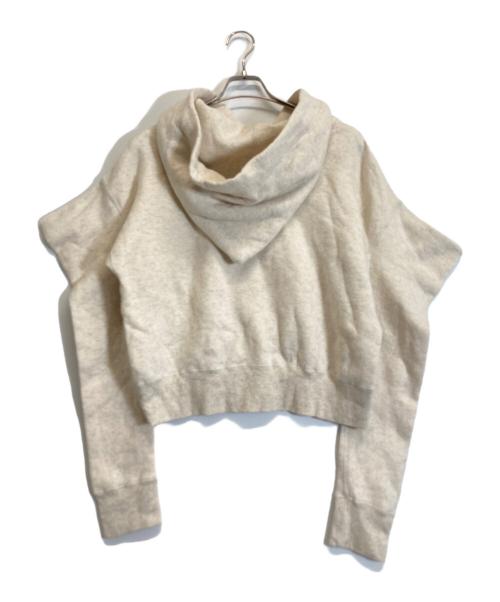 Vivienne Westwood RED LABEL（ヴィヴィアンウエストウッドレッドレーベル）Vivienne Westwood RED LABEL (ヴィヴィアンウエストウッドレッドレーベル) 袖変形デザインパーカー ベージュ サイズ:Ｓの古着・服飾アイテム