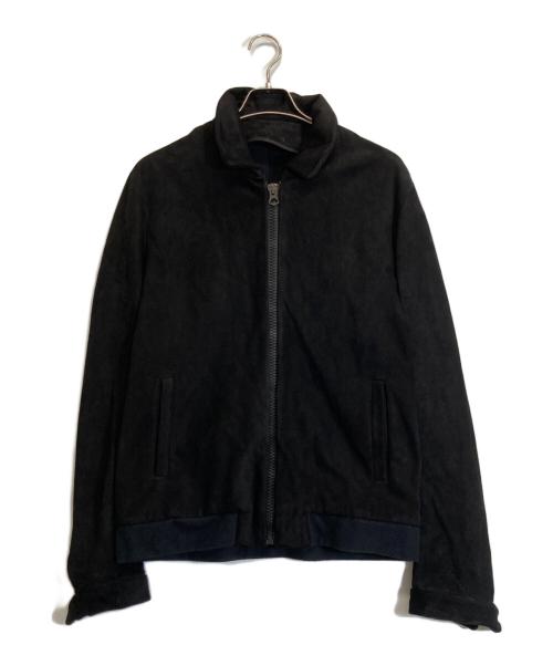 salvatore santoro（サルヴァトーレサントロ）Salvatore Santoro (サルヴァトーレサントロ) ラムレザージャケット ブラック サイズ:５２の古着・服飾アイテム