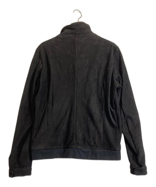 salvatore santoro（サルヴァトーレサントロ）Salvatore Santoro (サルヴァトーレサントロ) ラムレザージャケット ブラック サイズ:５２の古着・服飾アイテム