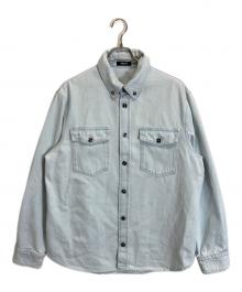 VERSACE（ヴェルサーチェ）の古着「メデューサボタンデニムジャケット」｜インディゴ