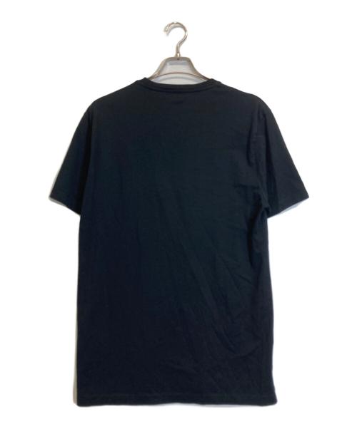 VERSACE（ヴェルサーチェ）VERSACE (ヴェルサーチェ) ロゴTシャツ ブラック サイズ:XLの古着・服飾アイテム