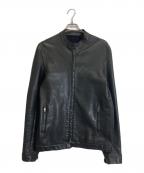salvatore santoroサルヴァトーレサントロ）の古着「レザージャケット」｜ブラック