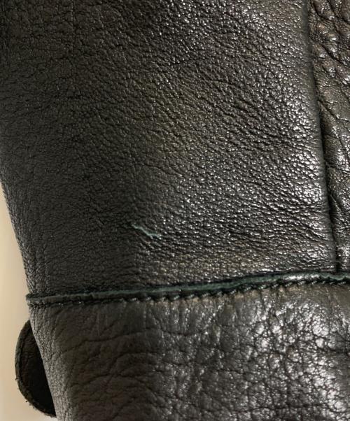 salvatore santoro（サルヴァトーレサントロ）Salvatore Santoro (サルヴァトーレサントロ) レザージャケット ブラック サイズ:-の古着・服飾アイテム