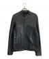 Salvatore Santoro（サルヴァトーレサントロ）の古着「レザージャケット」｜ブラック