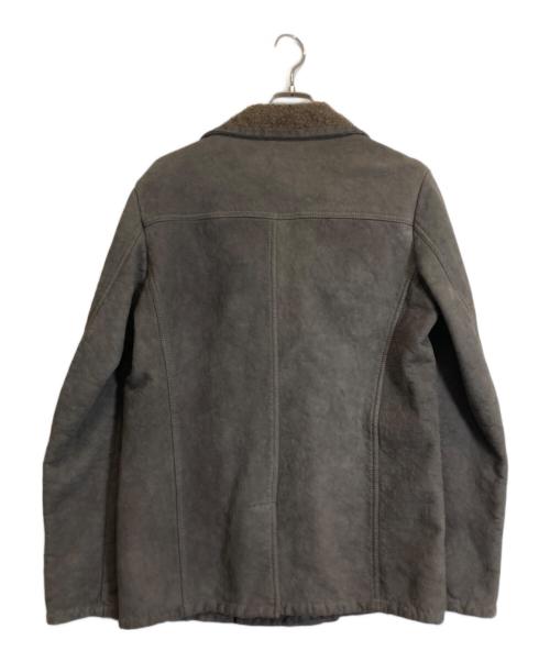 salvatore santoro（サルヴァトーレサントロ）Salvatore Santoro (サルヴァトーレサントロ) カウレザージャケット ブラウン サイズ:50の古着・服飾アイテム