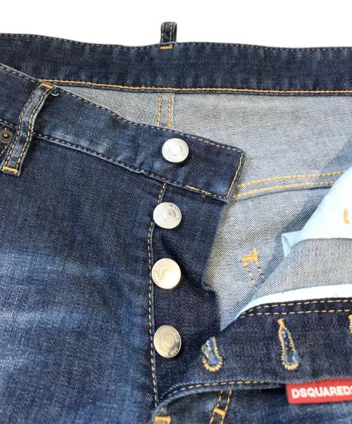 DSQUARED2（ディースクエアード）DSQUARED2 (ディースクエアード) デニムパンツ インディゴ サイズ:48の古着・服飾アイテム