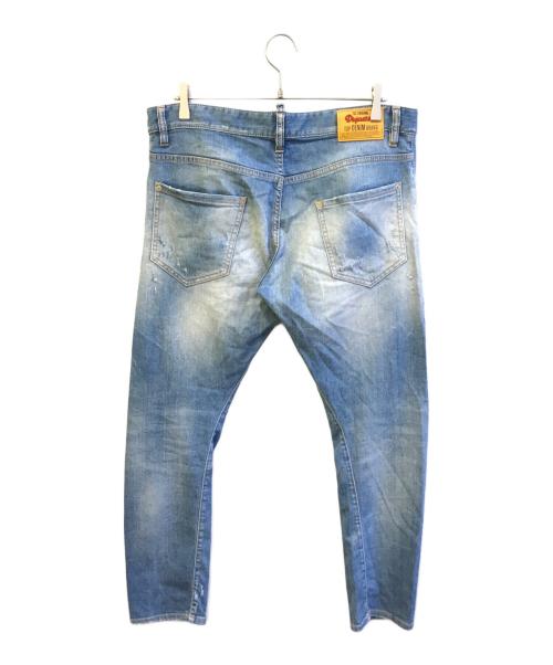DSQUARED2（ディースクエアード）DSQUARED2 (ディースクエアード) デニムパンツ インディゴ サイズ:52の古着・服飾アイテム