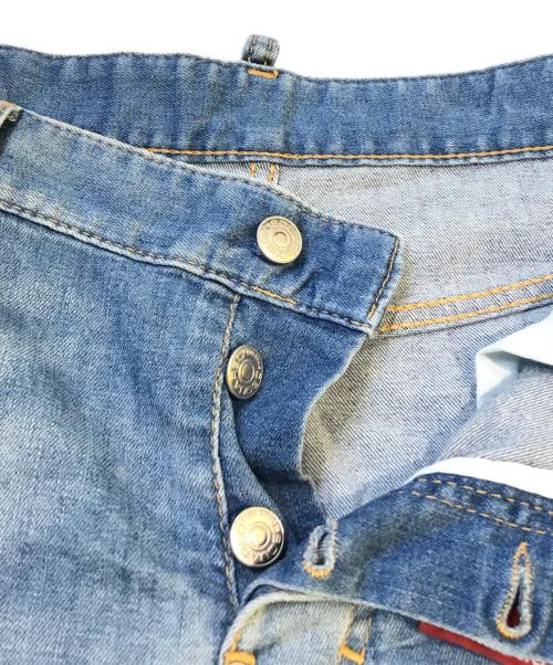 DSQUARED2（ディースクエアード）DSQUARED2 (ディースクエアード) デニムパンツ インディゴ サイズ:52の古着・服飾アイテム