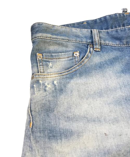 DSQUARED2（ディースクエアード）DSQUARED2 (ディースクエアード) デニムパンツ インディゴ サイズ:52の古着・服飾アイテム