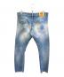 DSQUARED2 (ディースクエアード) デニムパンツ インディゴ サイズ:52：5000円