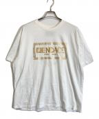 FENDI×VERSACEフェンディ×ヴェルサーチェ）の古着「Fendace Logo Tee」｜ホワイト